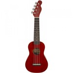 Ficha técnica e caractérísticas do produto Ukulele Fender 097 1610 Venice Soprano 590 Cherry