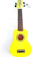 Ficha técnica e caractérísticas do produto Ukulele Soprano Tagima Honu Memphis Amarelo NYL Neon Yellow - Memphis By Tagima
