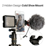 Ficha técnica e caractérísticas do produto LAR Camera holder Ulanzi metal Vertical 360 Rotação Photograp dobrável Clipe Phone Holder