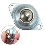 Ficha técnica e caractérísticas do produto Universal Transfer Bearing Ball, 5 Pieces Metal Iron Steel Transfer Bearing Ball Roller Mounted Ball 2 Holes for Industrial Home