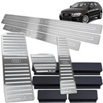 Ficha técnica e caractérísticas do produto Vinil Soleira Pedaleira Descanso Audi A3 2007 a 2013 Auto - Jr