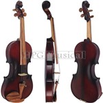 Ficha técnica e caractérísticas do produto Violino Nhureson Madeira Exposta Envelhecido Fosco