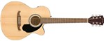 Ficha técnica e caractérísticas do produto Violão Eletroacústico Fender - FA-135 CE Concert Cutaway