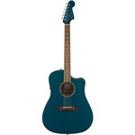 Ficha técnica e caractérísticas do produto Violão Fender 097 0913 - Redondo Classic Deluxe W/ Deluxe Gig Bag - 299 - Cosmic Turquoise