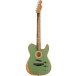 Ficha técnica e caractérísticas do produto Violao Fender Acoustasonic Tele Bag 257 - Surf Green