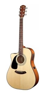 Ficha técnica e caractérísticas do produto Violão Fender CD-100 CE LH 096 1531 Folk Canhoto Natural Fosco