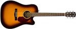 Ficha técnica e caractérísticas do produto Violao Fender Dreadnought com Case 096 2704 - Cd-140 Sce - 232 - Sunburst
