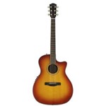 Ficha técnica e caractérísticas do produto Violao Fender Grand Auditorium Ga-45sce Cherry Burst com Case