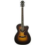 Ficha técnica e caractérísticas do produto Violao Fender Paramount Triple`0 com Case 096 0291 - Pm-3 Deluxe - 203 - Vintage Sunburst