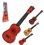 Ficha técnica e caractérísticas do produto Violao Guitar Party Rock Colors Mini com Palheta 41,5cm na Caixa Wellkids - Wellmix