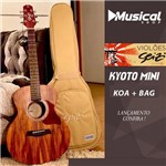 Violão Seizi Mini Kyoto Koa com Bag Luxo