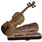 Violino 3/4 Estudante Completo C/ Estojo Luxo Dominante 9649