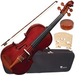 Ficha técnica e caractérísticas do produto Violino 4/4 Microafinador + Case Luxo Ve441 Eagle