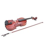 Ficha técnica e caractérísticas do produto Violino Acústico Stagg VN 1/2 com Case e Arco Natural