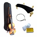 Ficha técnica e caractérísticas do produto Violino Clássico 4/4 C/ Estojo Espaleira e Jogo de Cordas - Harmony