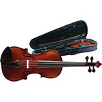Ficha técnica e caractérísticas do produto Violino com Case Tampo Spruce Lados Fundo Maple Natural VN4/4 Stagg