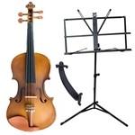 Ficha técnica e caractérísticas do produto Violino Concert CV50 4/4 Completo Case Breu Arco Espaleira Estante