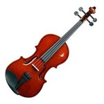 Ficha técnica e caractérísticas do produto Violino Concert Estojo Luxo Arco Breu Completo Cv 1/2