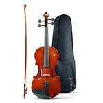 Ficha técnica e caractérísticas do produto Violino Concert Estojo Luxo Arco Breu Completo Cv 3/4