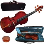 Ficha técnica e caractérísticas do produto Violino 4/4 com Breu + Case Extra Luxo Ve441 Eagle