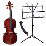 Ficha técnica e caractérísticas do produto Violino Eagle VE 431 3/4 Completo + Espaleira + Partitura