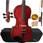 Ficha técnica e caractérísticas do produto Violino Eagle VE144 4/4 Tradicional Rajado com Estojo