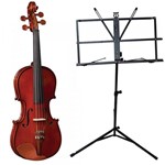 Violino Eagle VE421 1/2 com Case Breu Arco Estante