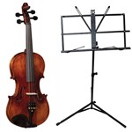 Violino Eagle VK544 4/4 Envelhecido + Estante de Partitura