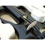 Ficha técnica e caractérísticas do produto Violino Elétrico Barth Violin 4/4 - Solid Wood Bk + Estojo + Arco + Breu + Fone