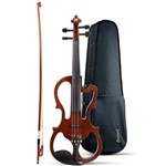 Ficha técnica e caractérísticas do produto Violino Elétrico Concert CVE44N Vasado - com Estojo Luxo + Fone de Ouvido