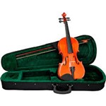 Ficha técnica e caractérísticas do produto Violino Giannini 1/2 GIV-1/2 + Arco + Breu + Case