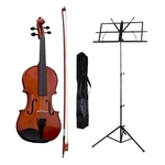 Violino Harmonics Va34 Nt 3/4 + Pedestal De Partitura