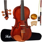 Ficha técnica e caractérísticas do produto Violino Hofma HVE221 1/2 Tradicional Envernizado com Estojo