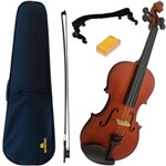 Ficha técnica e caractérísticas do produto Violino MARINOS Arco Breu Estojo Completo 4/4 MV-44 Vienna + Espaleira MEA-056