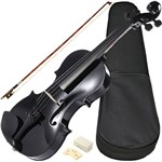 Ficha técnica e caractérísticas do produto Violino Sverve 20001 Ronsani 4/4 Preto Basswood 4 Microafinadores Quexeira Died Maple - Giannini