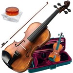 Ficha técnica e caractérísticas do produto Violino Vnm49 Michael Ébano Series 4/4 Tradicional Tampo Spruce 4 Microafinadores Fixo