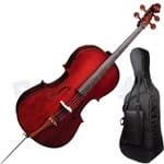 Ficha técnica e caractérísticas do produto Violoncelo Profissional Eagle Ce200 Cello 4/4 com Capa Luxo