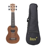 Ficha técnica e caractérísticas do produto TS IRIN 17 polegadas 12 fricções Ukulele Mini guitarra havaiana Instrumentos musicais para Iniciantes Partido Unisex Crianças
