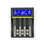 Ficha técnica e caractérísticas do produto BTY-407 Carregador de Bateria Li-ion Li-fe Ni-MH Ni-CD inteligente carregador rápido para 18650 26650 6F22 9V AA AAA 16340 14500 de carga da bateria