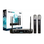 Ficha técnica e caractérísticas do produto Vokal VWS 20 Plus Microfone Sem Fio Duplo Mão