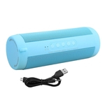 Waterproof baixo sem fio Bluetooth V3.0 Speaker TF Flashlight