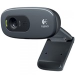 Ficha técnica e caractérísticas do produto Webcam Logitech C270 Hd 720p Preta
