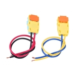 Ficha técnica e caractérísticas do produto 2x Airbag Connector Plugs Clockspring Wires For Focus Volt Equinox Sonata