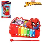 Ficha técnica e caractérísticas do produto Xilofone Musical Infantil Homem Aranha Spider Man na Cartela - Etitoys