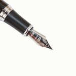Ficha técnica e caractérísticas do produto Padrão Avançado Jinhao Medium Fountain Pen X750 Preto Sky Noite
